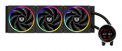 Balam Rush Hydrox Expert HYX36 Enfriamiento Líquido para CPU, 3x 120mm, hasta 2200RPM, Negro 