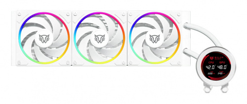 Balam Rush Hydrox Expert HYX36 Enfriamiento Líquido para CPU, 3x 120mm, hasta 2200RPM, Blanco 