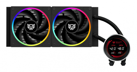 Balam Rush Hydro Expert HYX24 Enfriamiento Líquido para CPU, 2x 120mm, hasta 2200RPM, Negro  