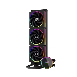 Balam Rush Hydrox Pro V2 HX36 Enfriamiento Líquido para CPU, 3x 120mm, hasta 2200RPM, Negro  