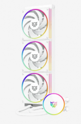 Balam Rush Hydrox Pro V2 HX36 Enfriamiento Líquido para CPU, 3x 120mm, hasta 2200RPM, Blanco  