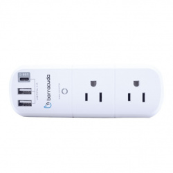 Barracuda Multicontacto SPR106U, 6 Salidas, 127V, 15A 