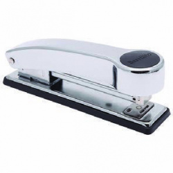 Barrilito Engrapadora Metálica 8189ETC, Tira Completa, hasta 50 Hojas, Gris 