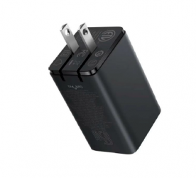 Baseus Cargador de Pared GAB6, 65W, 12V, 2 x USB-A 2 x USB-C  