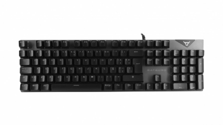 Teclado Gamer Batauro Brangus RGB, Teclado Mecánico, Switch Outemu Blue, Alámbrico, Negro (Español) 
