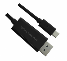 Batauro Cable USB-C Macho - DisplayPort Macho, 1.8 Metros  