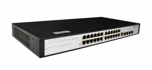 Switch BDCOM Gigabit Ethernet S2528-C, 24 Puertos TX 10/100/1000Mbps + 4 Puertos SFP, 56 Gbit/s, 8000 Entradas - Administrable 