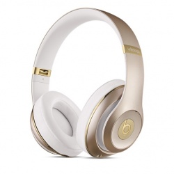 Beats by Dr. Dre Audífonos Studio Wireless, Inalámbrico, Bluetooth, Oro/Blanco 
