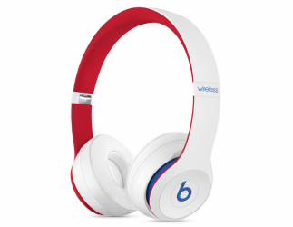 Beats by Dr. Dre Audífonos Beats Solo3 Wireless, Bluetooth, Blanco/Rojo 