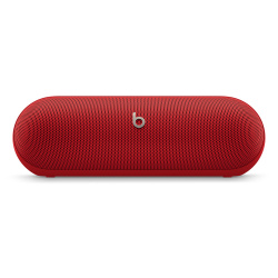Beats by Dr. Dre Bocina Portátil Pill, Bluetooth, Inalámbrico, USB-C, Rojo - Resistente a Polvo/Agua 