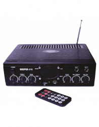 Beeper Amplificador Perifoneo para Auto, Alámbrico, 60W, Negro 