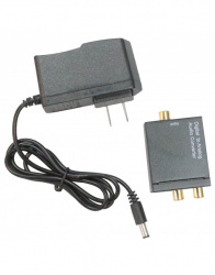 Beeper Convertidor de Audio Digital Coaxial/Toslink - RCA, Negro 