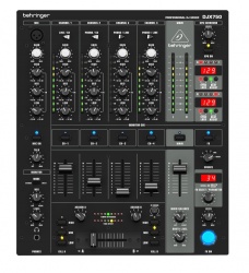 Behringer Mezcladora PRO DJX750, 5 Canales, Negro 