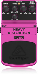 Behringer Pedal de Distorsión de Ruido HD 300, Rosa 