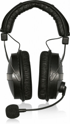 Behringer Audífonos con Micrófono HLC 660M, Alámbrico, 3 Metros, 3.5/6.3mm, Negro 