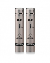 Behringer Kit Micrófonos de Condensador C2, Alámbrico, XLR 