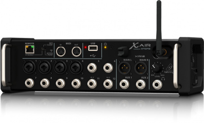 Behringer Mezcladora X Air XR12, 12 Canales, 40 bit, XLR/TRS, 30W 