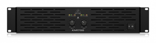 Behringer Amplificador KM1700, 2 Canales, 1700W, XLR/TRS, Alámbrico 
