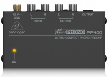 Behringer Preamplificador PP400, 50W, Negro 