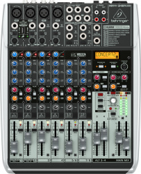 Behringer Mezcladora Análoga QX1204USB, 12 Canales, XLR/6.3mm 
