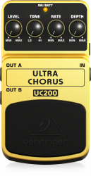 Behringer Pedal Ultra Chorus UC200, Amarillo 
