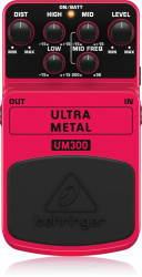 Behringer Peda Ultra Metal UM300, Rosa 