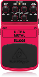 Behringer Peda Ultra Metal UM300, Rosa 