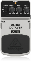Behringer Pedal Octavador UO300, Negro/Gris 