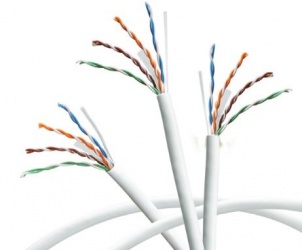 Belden Bobina de Cable Cat6 UTP, 305 Metros, Blanco 