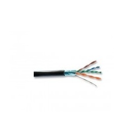 Belden Bobina de Cable Cat5e UTP para Exteriores, 305 Metros, Negro 
