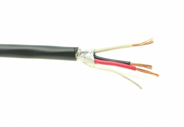 Belden Cable Multiconductor de 3 Hilos, Negro - Precio por Metro 