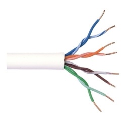 Belden Bobina de Cable Cat5e UTP de 4 Pares, 305 Metros, Blanco 