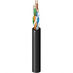 Belden Bobina de Cable Cat5e UTP, 305 Metros, Negro 