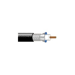 Belden Bobina de Cable Coaxial 18AWG, 305 Metros, Negro 