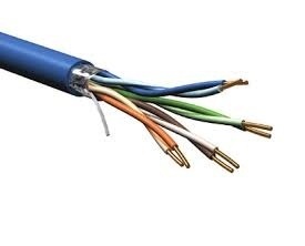 Belden Bobina de Cable Cat6+ FTP, 304 Metros, Azul 