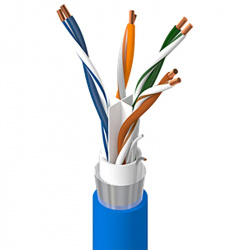 Belden Bobina de Cable Ethernet Cat6, F/UTP, 305 Metros 