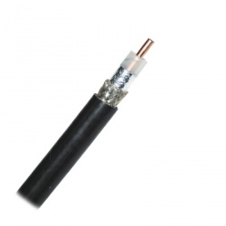 Belden Cable Coaxial RG-213/U, Negro - Precio por Metro 