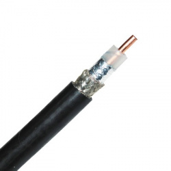 Belden Cable Coaxial, 5 Metros, Negro 