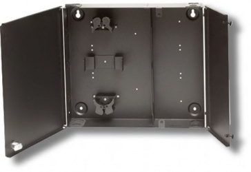 Belden Panel de Parcheo de Montaje en Pared, 24 Puertos, Negro 