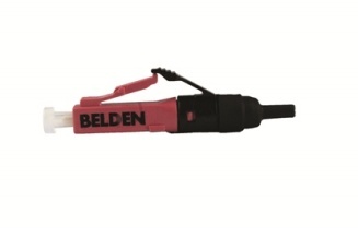 Belden Conector LC Multimodo, Negro/Violeta 