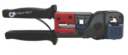 Belden Pinza Crimpeadora CPRJ11-45, RJ-11/RJ-45, Negro 