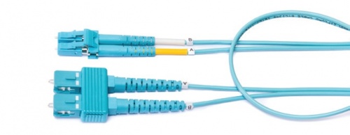 Belden Cable Fibra Óptica Multimodo OM3 LC Macho - SC Macho, 2 Metros, Azul 