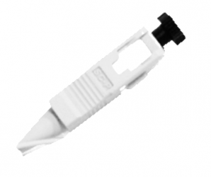 Panduit Conector de Fibra Óptica SC OM3 Simplex, Blanco 