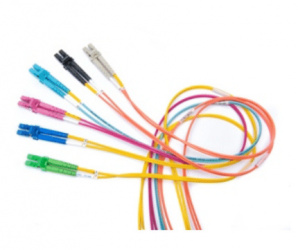 Belden Cable Fibra Óptica Monomodo LC Macho - LC Simplex Macho, 2 Metros, Azul/Amarillo 
