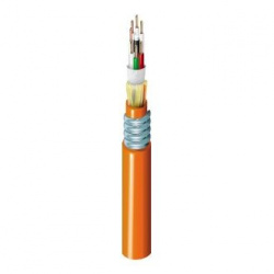 Belden Bobina de Cable Fibra Óptica OS2 12 Hilos, Monomodo, 2100 Metros, Naranja 