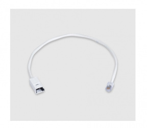 Belden Cable Patch Cat6a UTP RJ-45 Macho - RJ-45 Hembra, 45cm, Blanco 