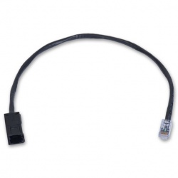 Belden Adaptador RJ-45 Macho - RJ-45 Hembra, Cat6a, 45cm, Negro 