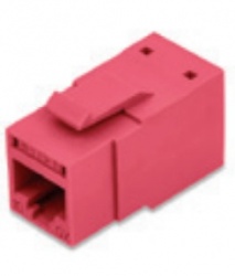 Belden Jack de Red Cat6a, RJ-45, Rojo 