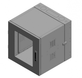 Belden Gabinete para Pared, 12U, Hasta 136Kg, Negro 