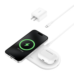 Belkin Cargador Inalámbrico WIZ021TTWH, 15W, 1 x USB-C 